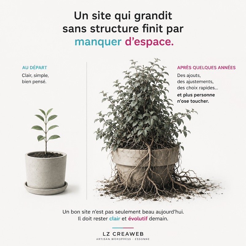 Site WordPress évolutif